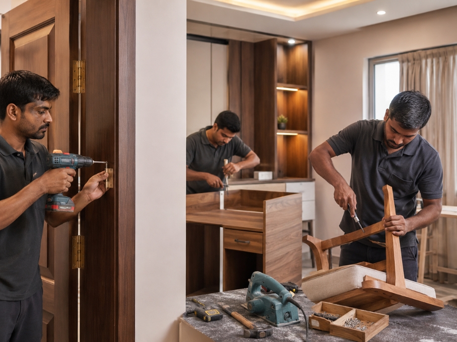 Carpentry by Buildtect in Delhi NCR