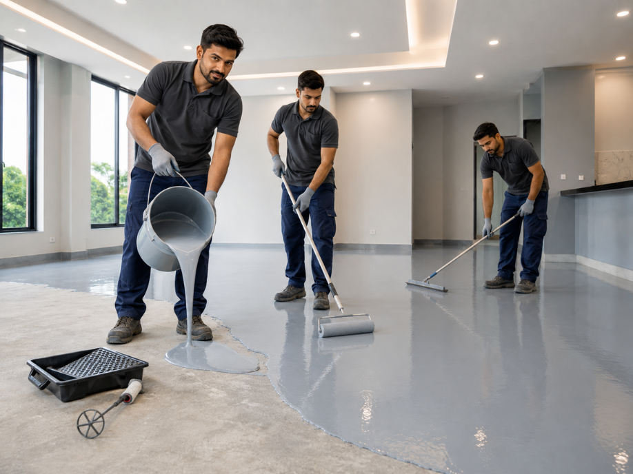Epoxy Flooring by Buildtect in Delhi NCR