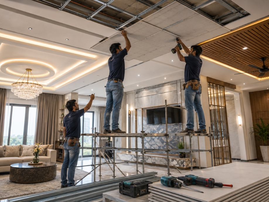 False Ceiling by Buildtect in Delhi NCR