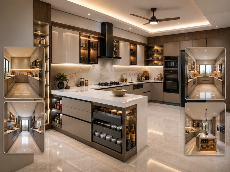 Modular Kitchen by Buildtect in Delhi NCR